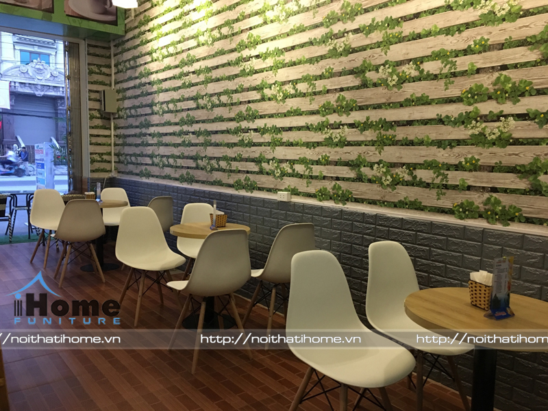 thiết kế cửa hàng kem